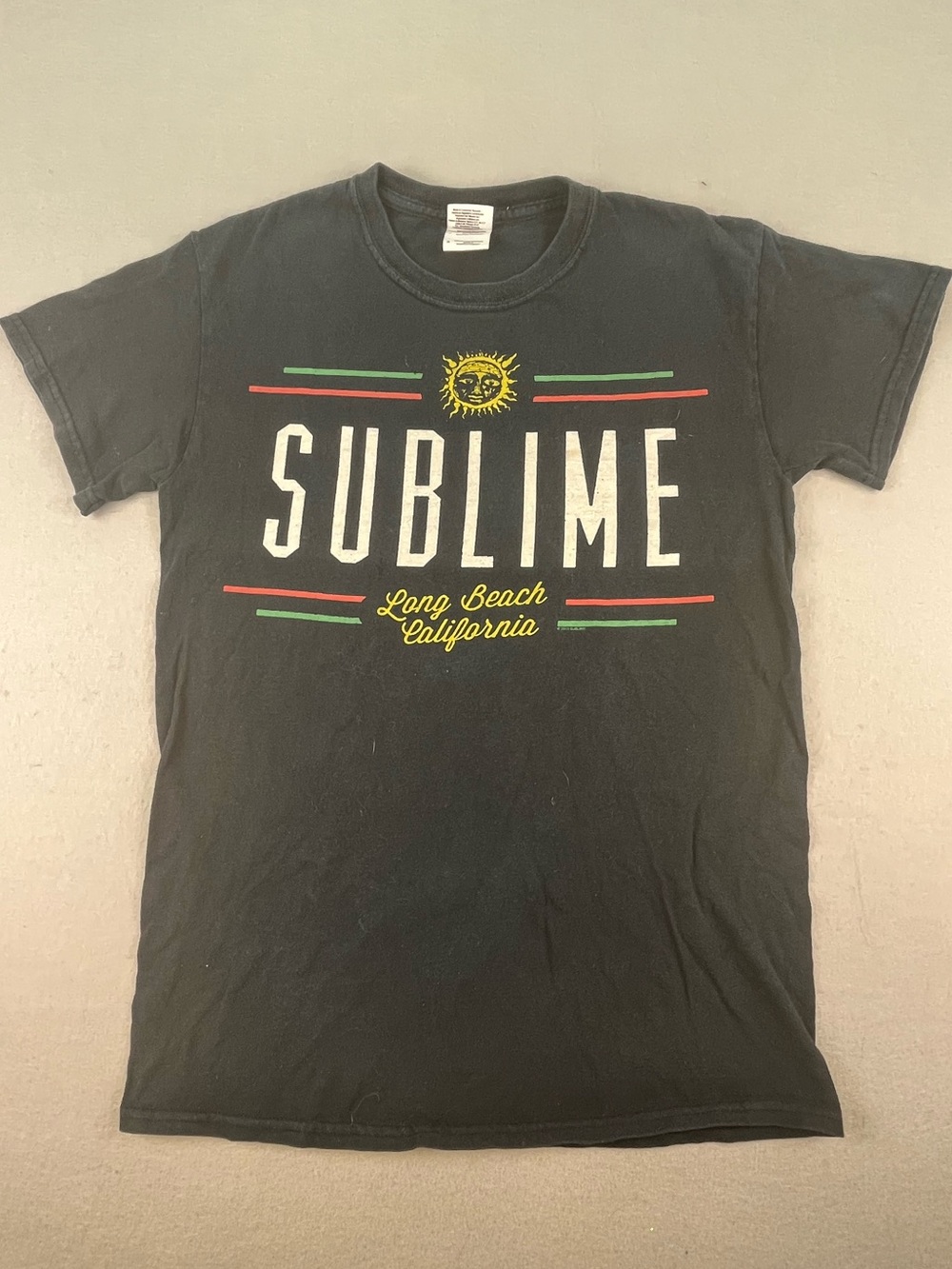 2013 SUBLIME Long Beach California Black Rock Band T-Shirt Men Medium